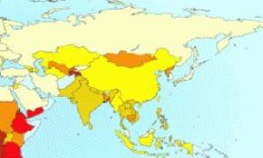 asia poverty map